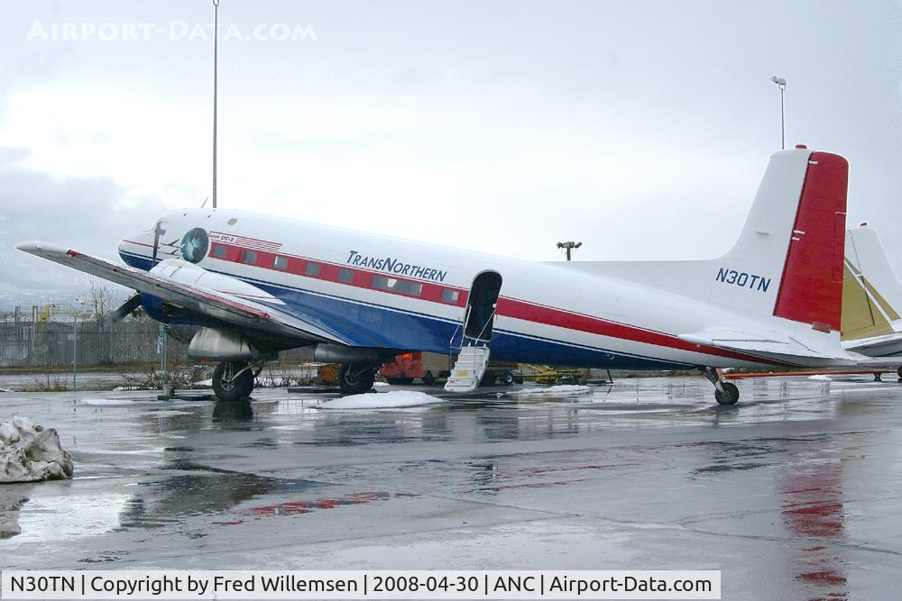 N30TN, 1940 Douglas Super DC-3S (Super DC-3) C/N 43159, TRANS NORTHERN