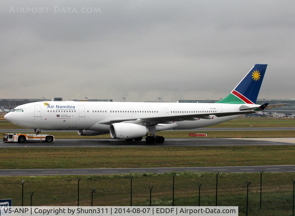 V5-ANP, 2013 Airbus A330-243 C/N 1466, Trackted to the stored ramp...