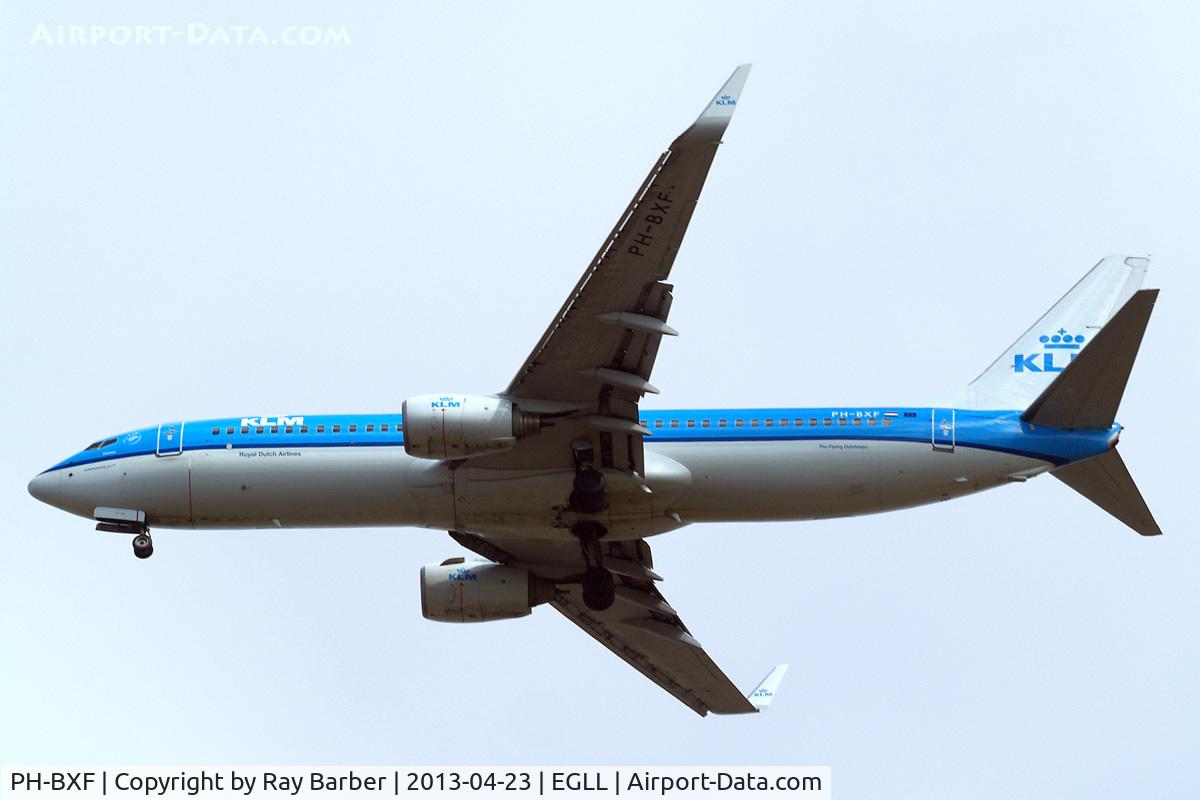 PH-BXF, 2000 Boeing 737-8K2 C/N 29596, Boeing 737-8K2 [29596] (KLM-Royal Dutch Airlines) Home~G 23/04/2013. On approach 27R.