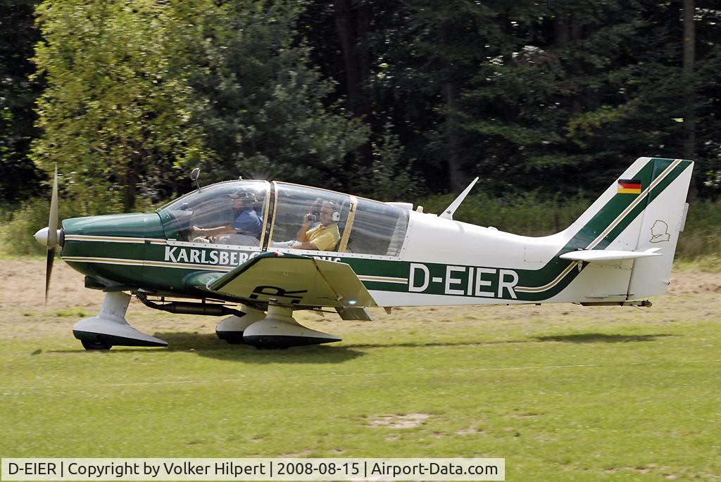 D-EIER, Robin DR-400-180R Remorqueur Regent C/N 1198, at Bexbach, Germany
