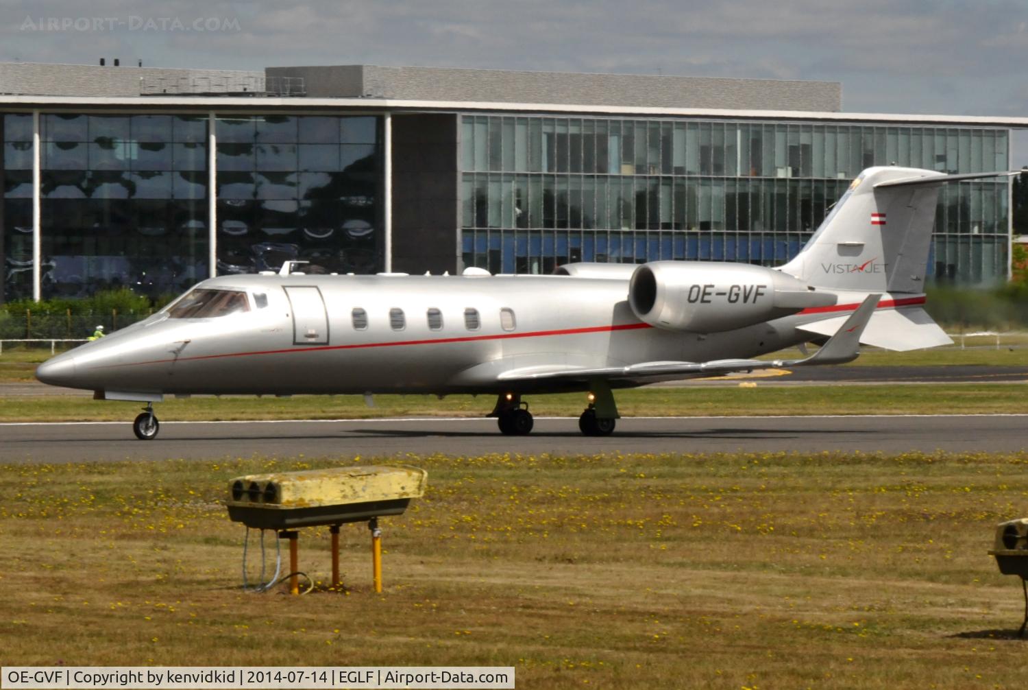 OE-GVF, 2011 Learjet 60XR C/N 60-401, Executive departure.