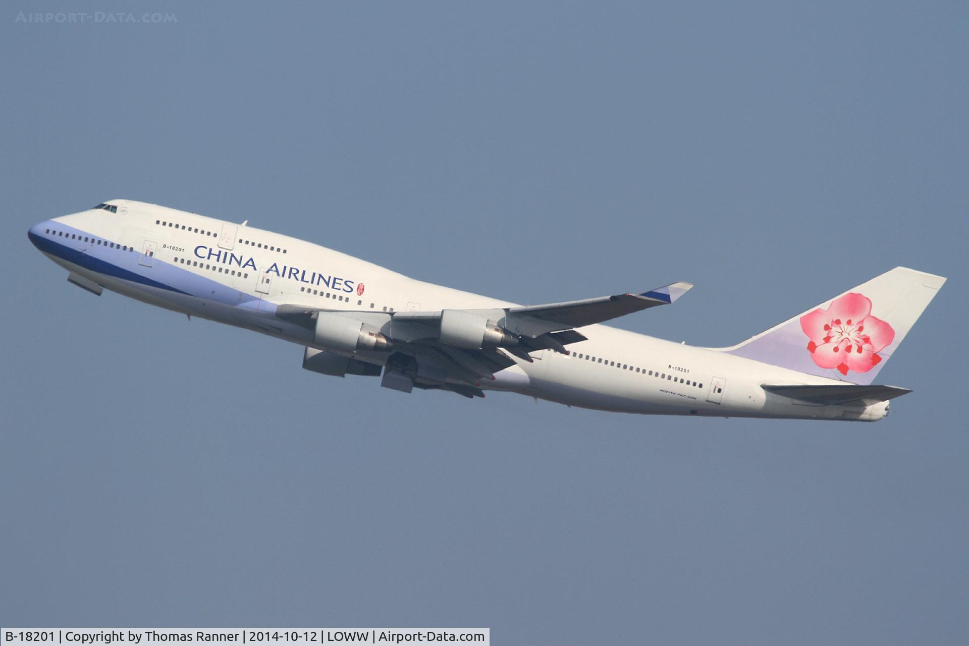 B-18201, 1997 Boeing 747-409 C/N 28709, China Airlines B747