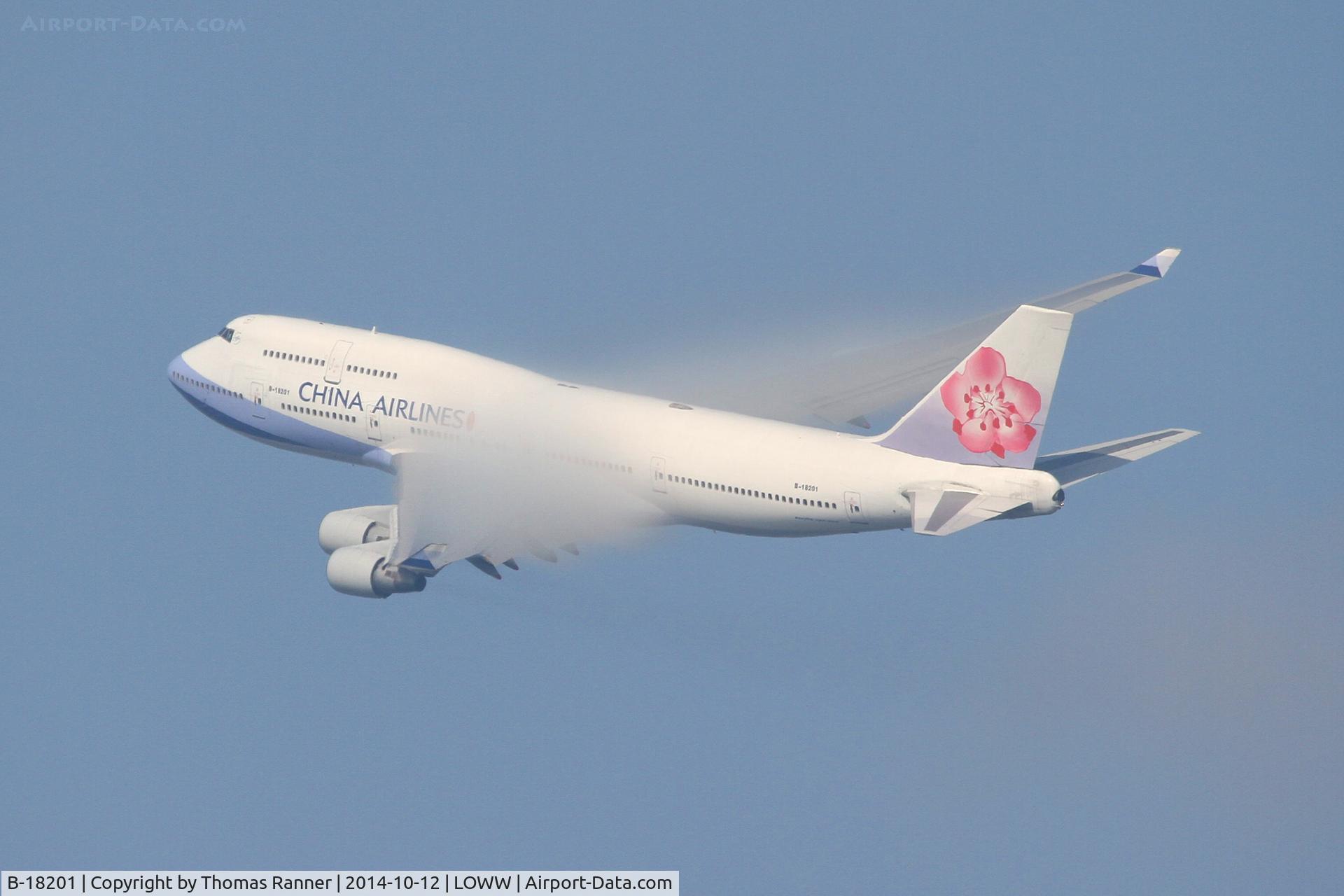 B-18201, 1997 Boeing 747-409 C/N 28709, China Airlines B747