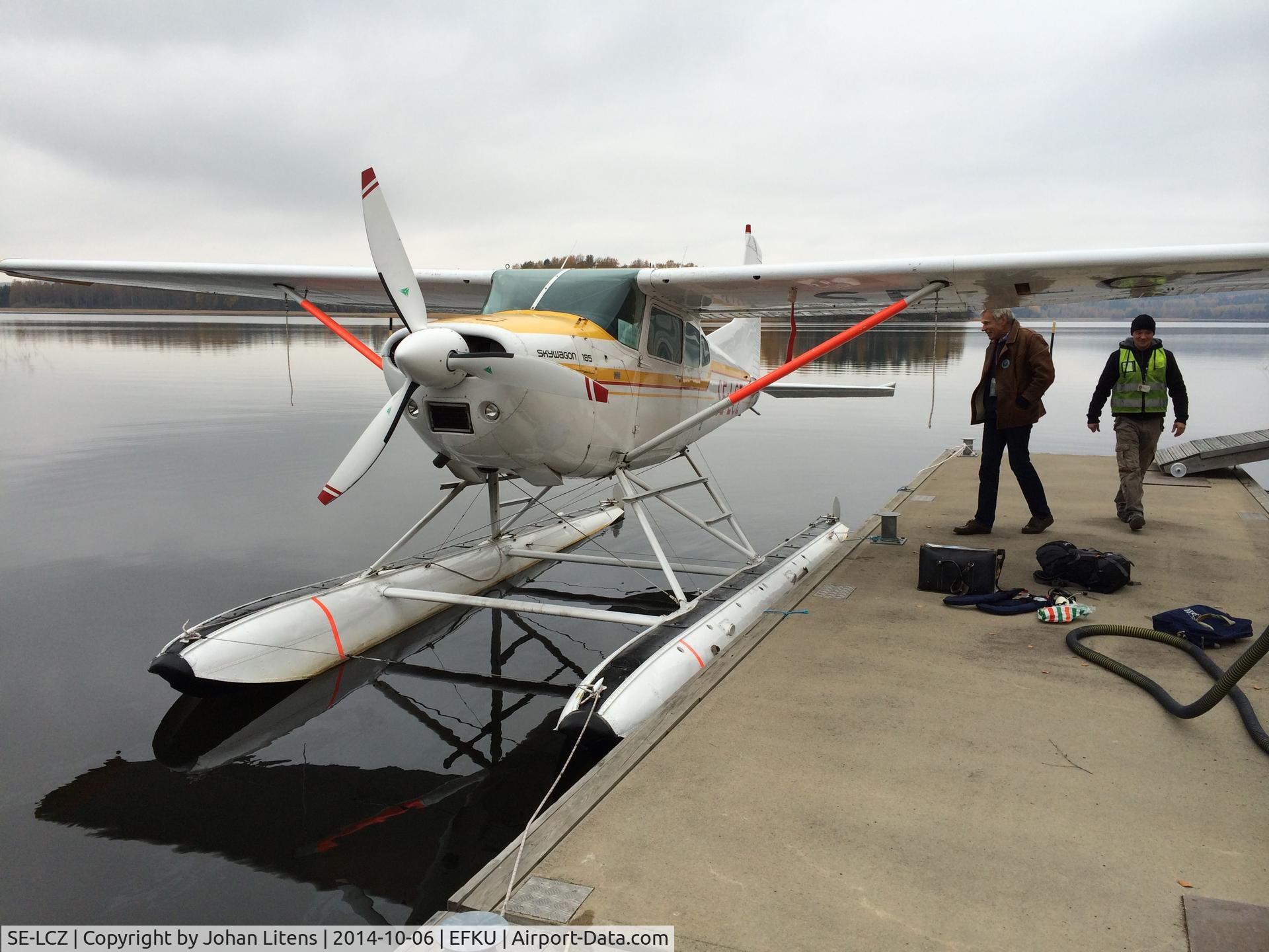 SE-LCZ, 1974 Cessna A185F Skywagon 185 C/N 185-2444, Ferry flight 350 nm from Stockholm 