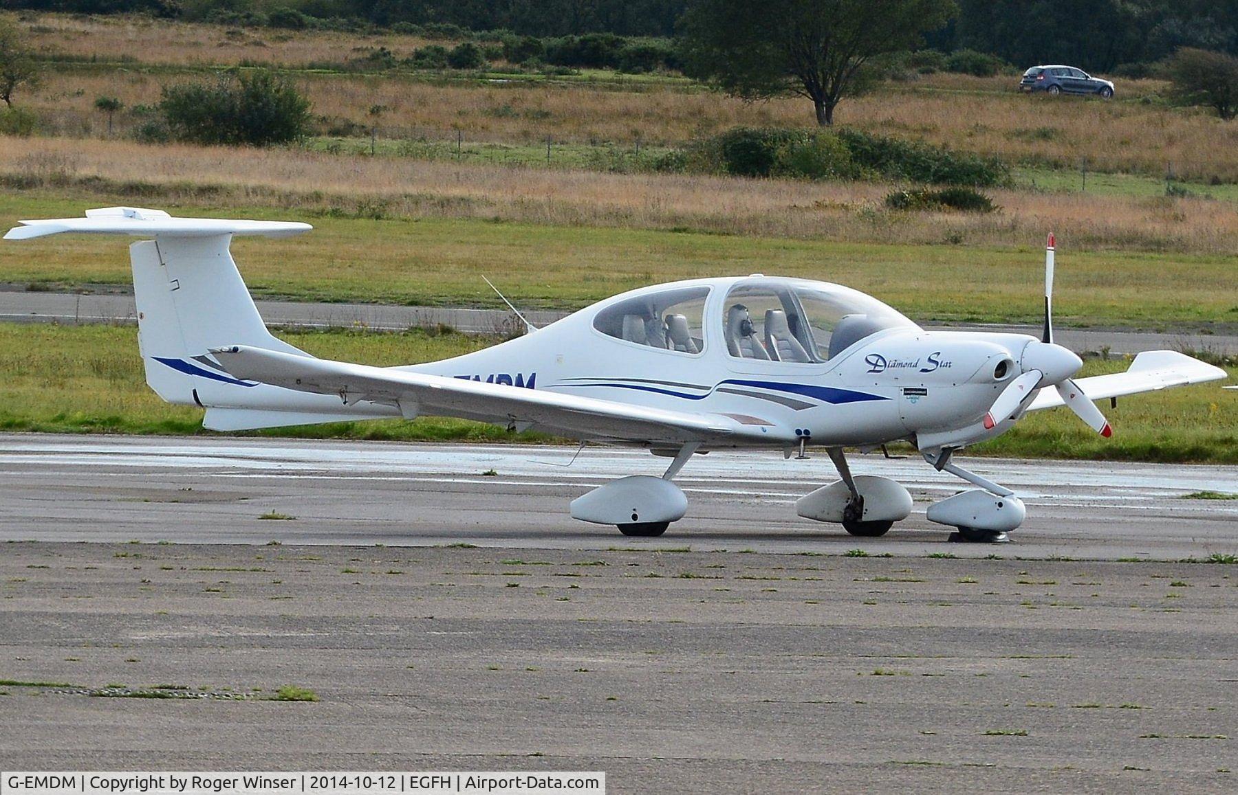 G-EMDM, 2000 Diamond DA-40 Diamond Star C/N 40.009, Visiting Diamond Star.