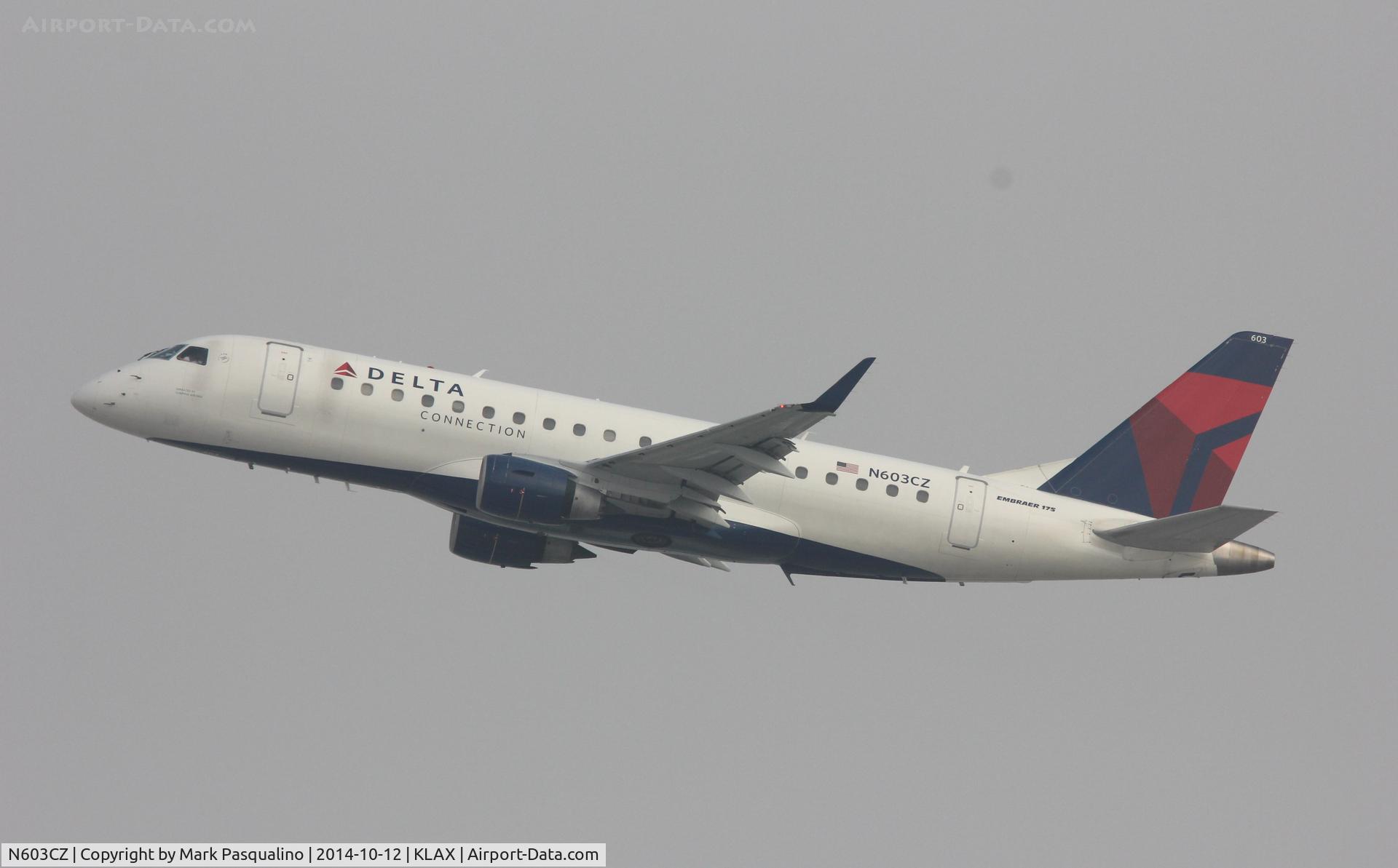 N603CZ, 2007 Embraer 175LR (ERJ-170-200LR) C/N 17000176, ERJ 170-200 LR
