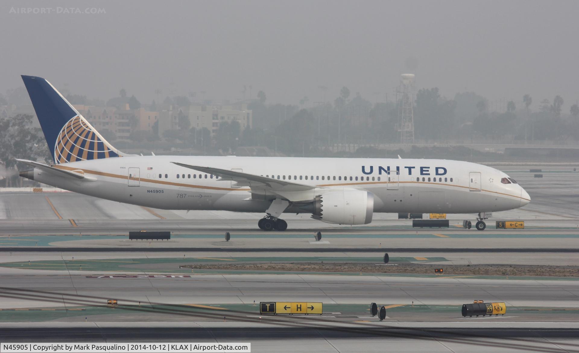 N45905, 2012 Boeing 787-8 Dreamliner Dreamliner C/N 34825, Boeing 787-8