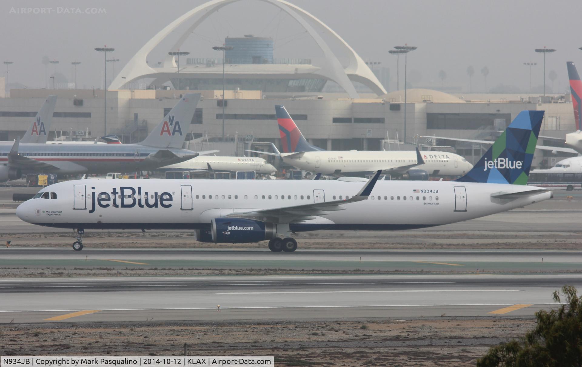 N934JB, 2014 Airbus A321-231 C/N 6130, Airbus A321