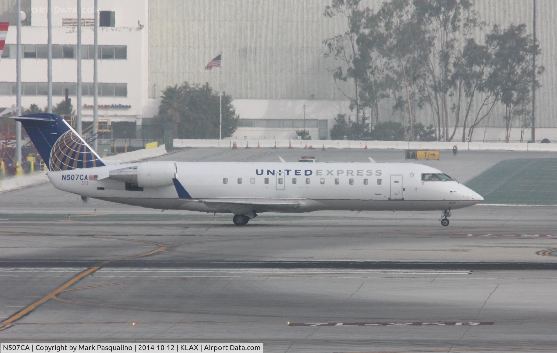 N507CA, 2003 Bombardier CRJ-200ER (CL-600-2B19) C/N 7796, CL-600-2B19