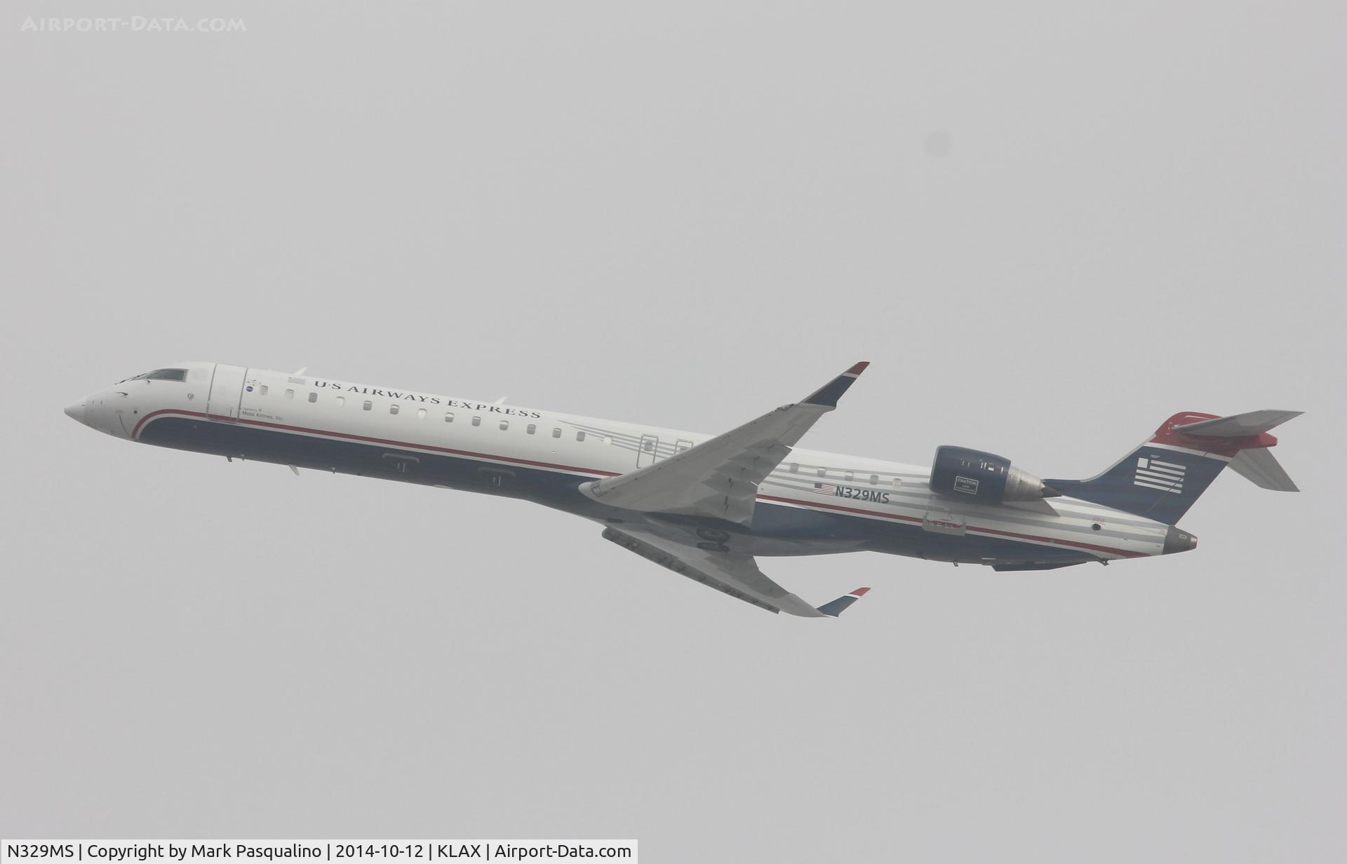 N329MS, 2008 Bombardier CRJ-900ER NG (CL-600-2D24) C/N 15126, CL600-2D24