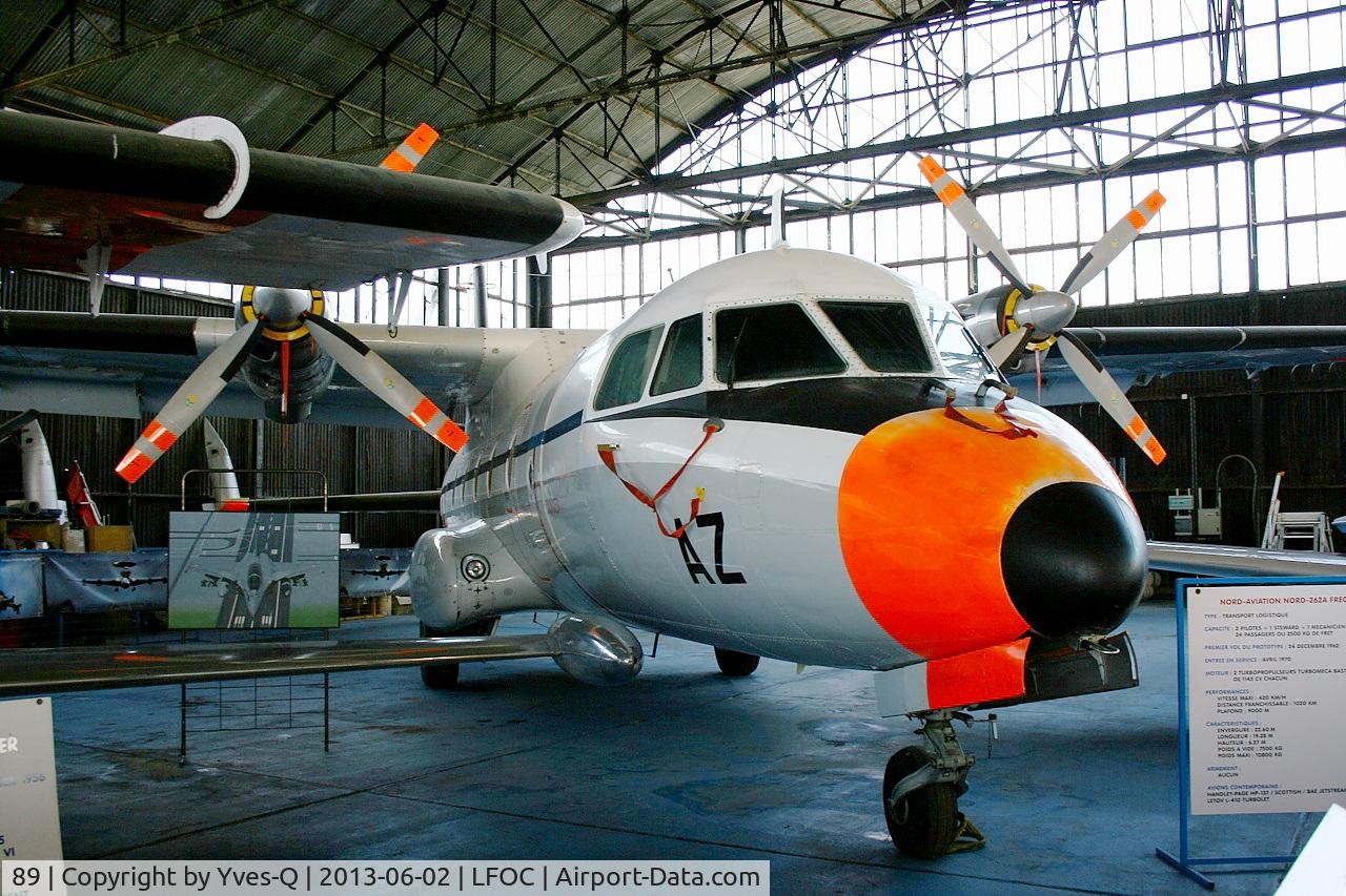 89, Aerospatiale N-262D-51 Fregate C/N 89, Aerospatiale N-262D-51 Fregate, Canopée Museum Châteaudun Air Base 279 (LFOC)