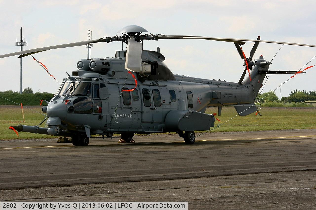 2802, 2012 Eurocopter EC-725R2 Caracal C/N 2802, French Air Force Eurocopter EC-725R2 Caracal, Static display, Châteaudun Air Base 279 (LFOC) Open day 2013