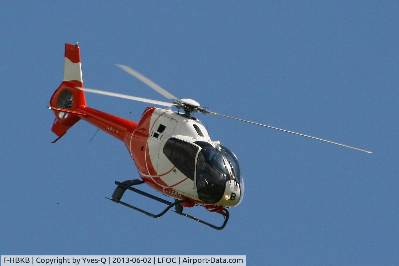 F-HBKB, 2008 Eurocopter EC-120B Colibri NHE C/N 1573, Eurocopter EC 120B Calliopé, Solo display, Châteaudun Air Base 279 (LFOC) Open day 2013