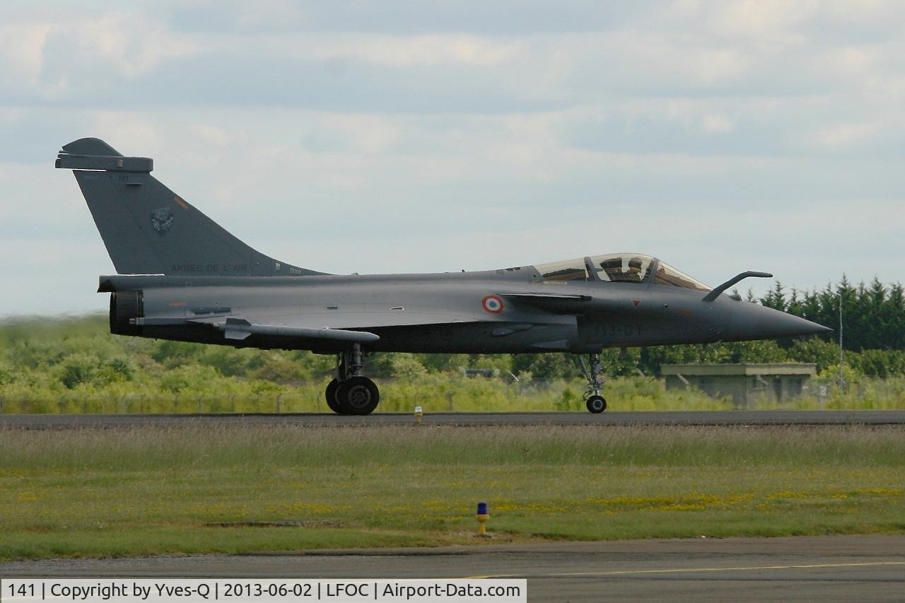 141, Dassault Rafale C C/N 141, French Air Force Dassault Rafale C (113-GT), Landing Rwy 28, Châteaudun Air Base 279 (LFOC) Open day 2013