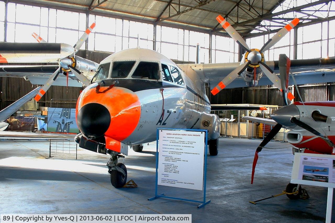 89, Aerospatiale N-262D-51 Fregate C/N 89, Aerospatiale N-262D-51 Fregate, Canopée Museum Châteaudun Air Base 279 (LFOC)