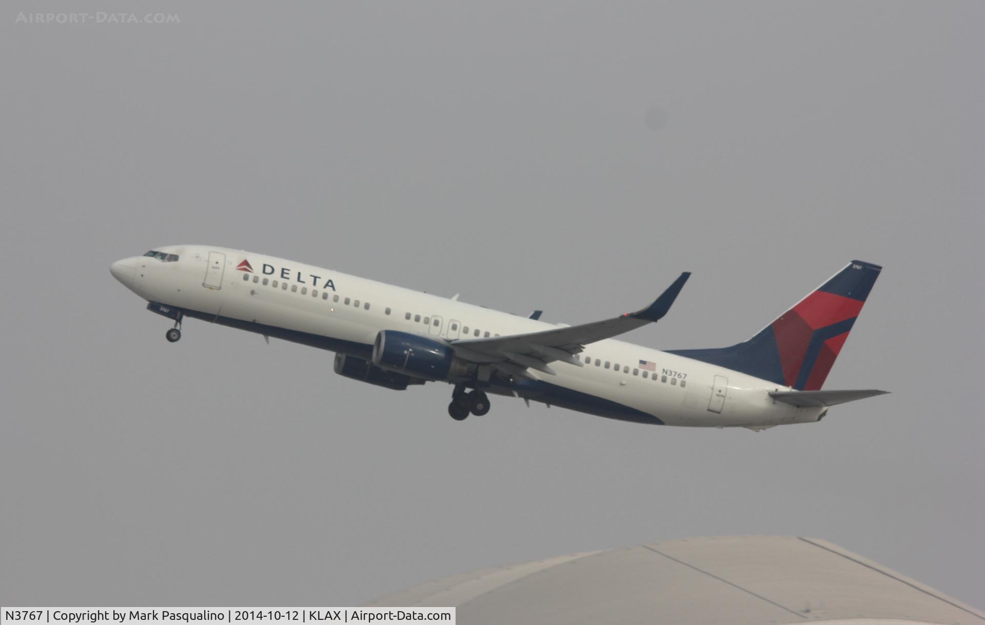 N3767, 2001 Boeing 737-832 C/N 30821, Boeing 737-800