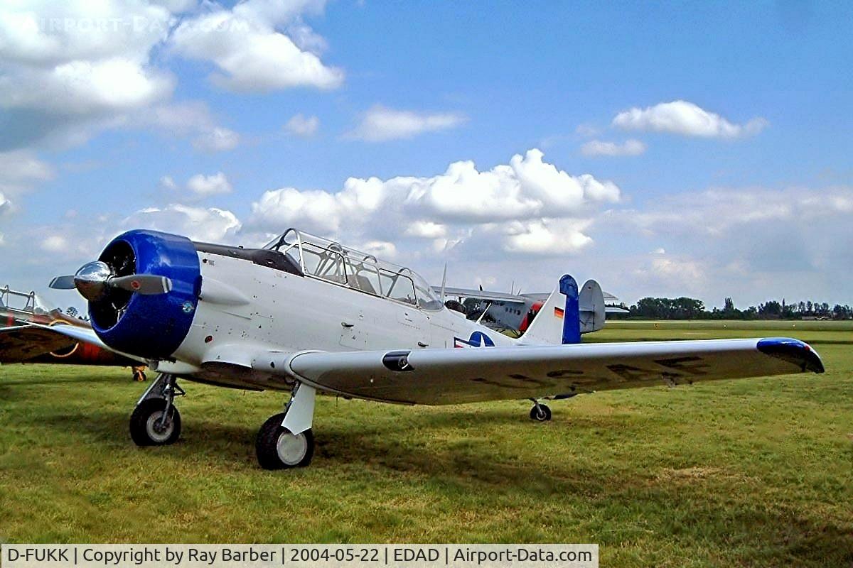 D-FUKK, Canadian Car & Foundry T-6 Harvard Mk4 C/N CCF4-046, CCF T-6J Harvard IV [CCF4-46] Dessau~D 22/05/2004