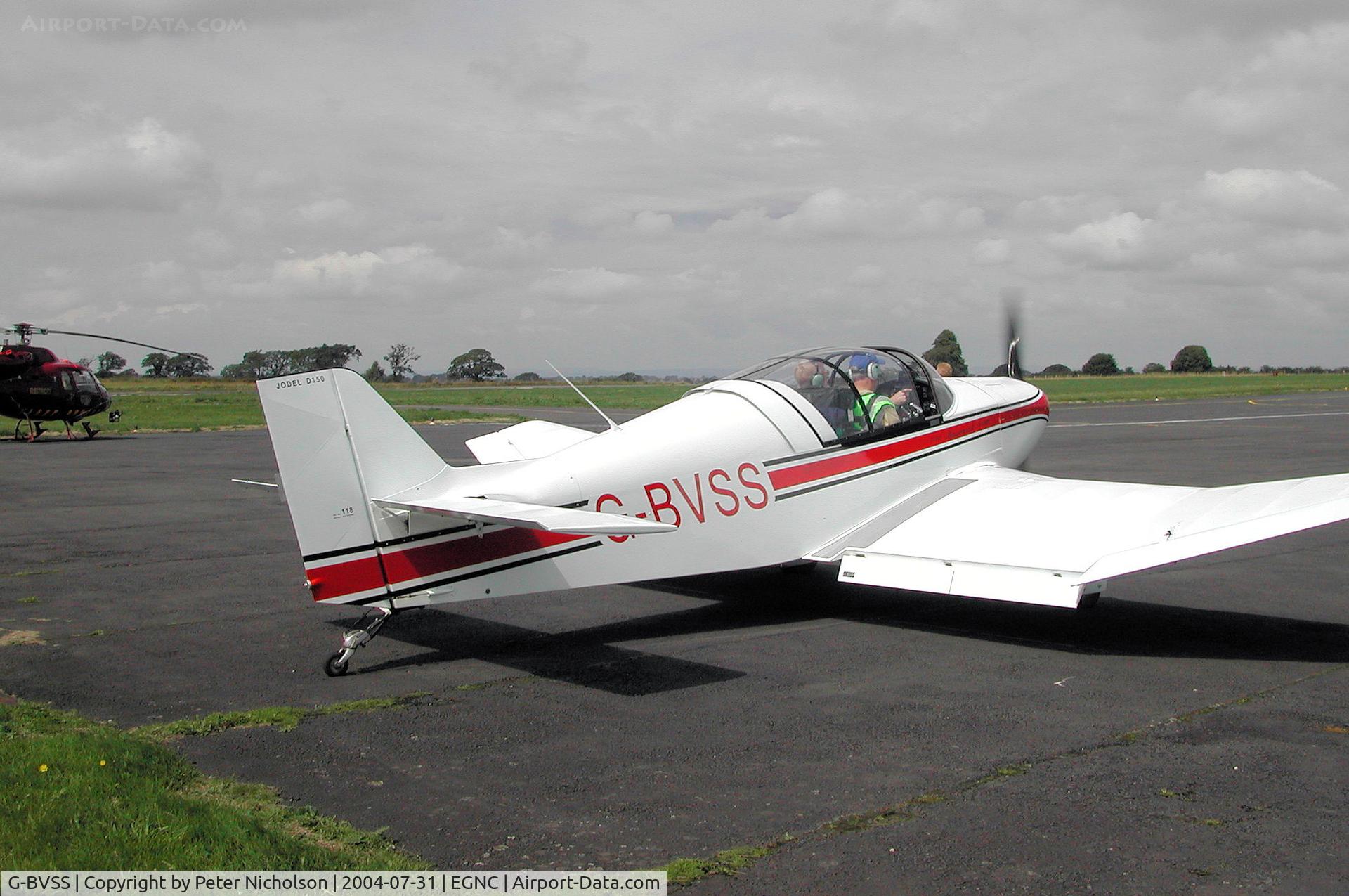 G-BVSS, 1999 Jodel D-150 Mascaret C/N PFA 151-11878, This Jodel D.150 Mascaret attended the 2004 Carlisle Fly-in.