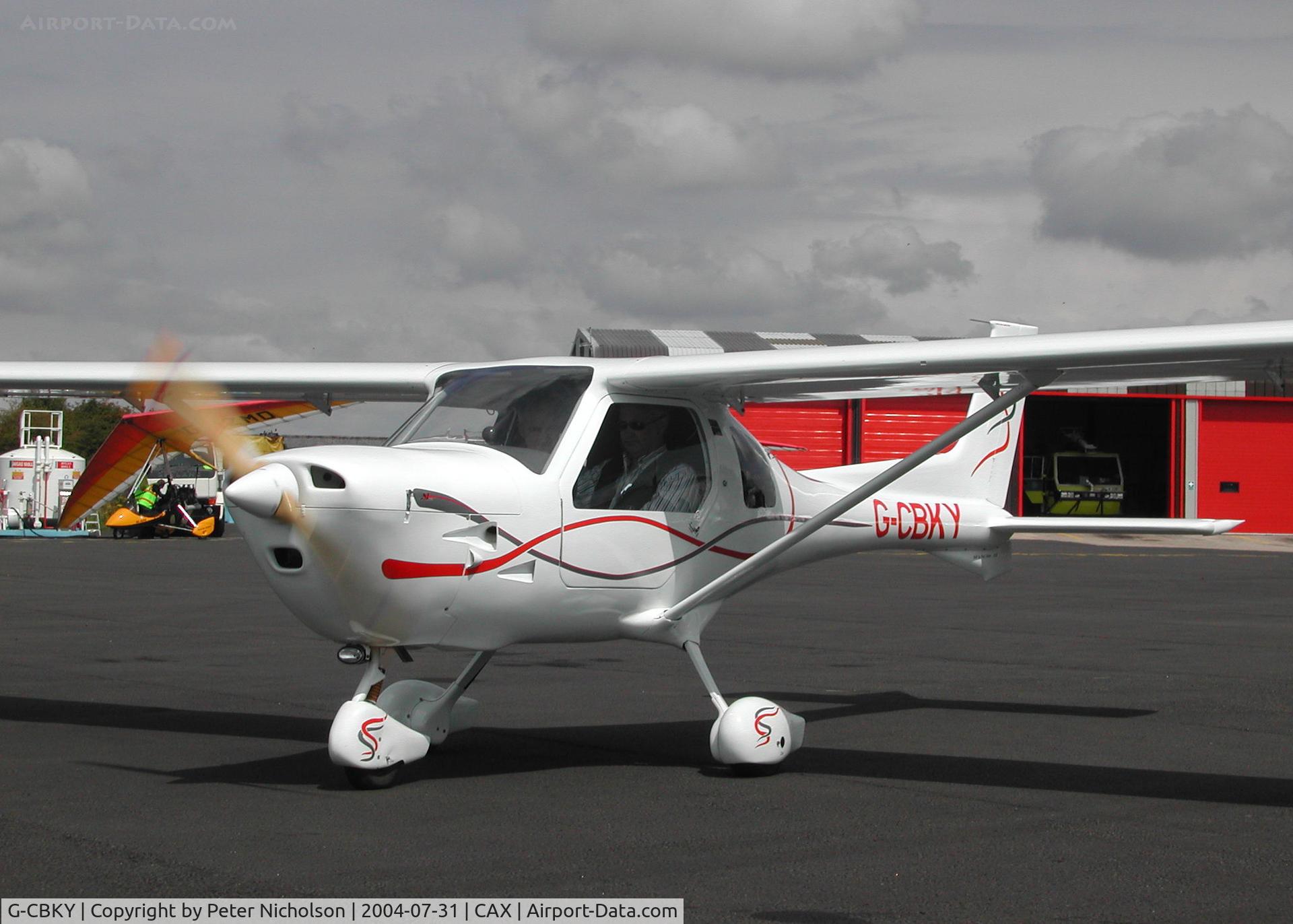 G-CBKY, 2002 Jabiru SP-470 C/N PFA 274B-13764, Another view of this Jabiru SP-470 which attended the 2004 Carlisle Fly-in.