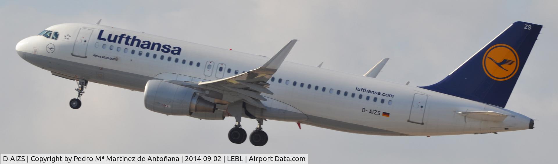 D-AIZS, 2013 Airbus A320-214 C/N 5557, El Prat -Barcelona