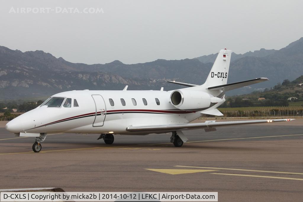 D-CXLS, 2009 Cessna 560XL Citation XLS+ C/N 560-6027, Parked