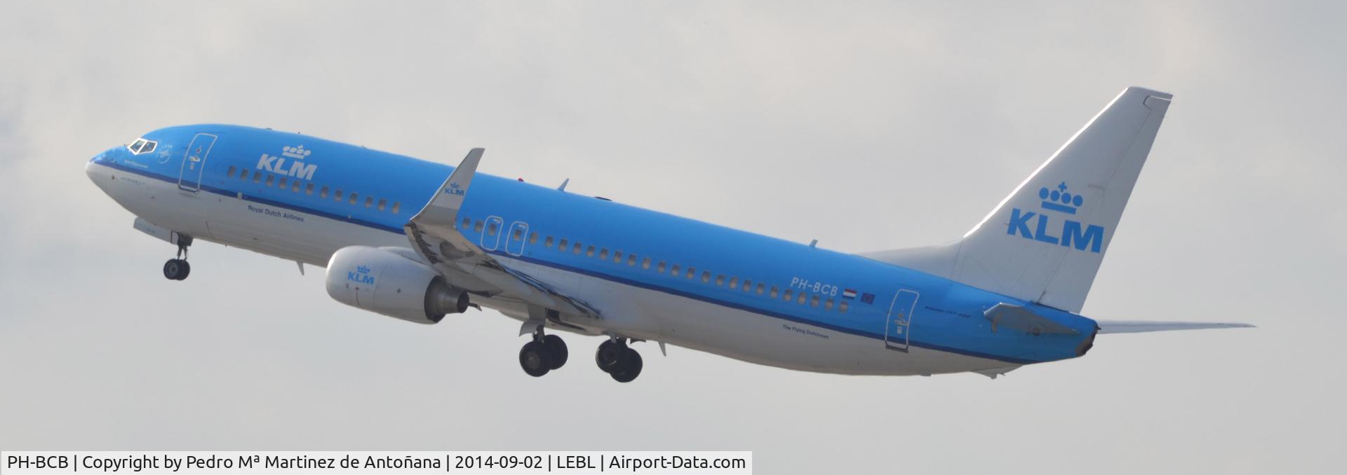 PH-BCB, 2011 Boeing 737-8K2 C/N 39443, El Prat - Barcelona