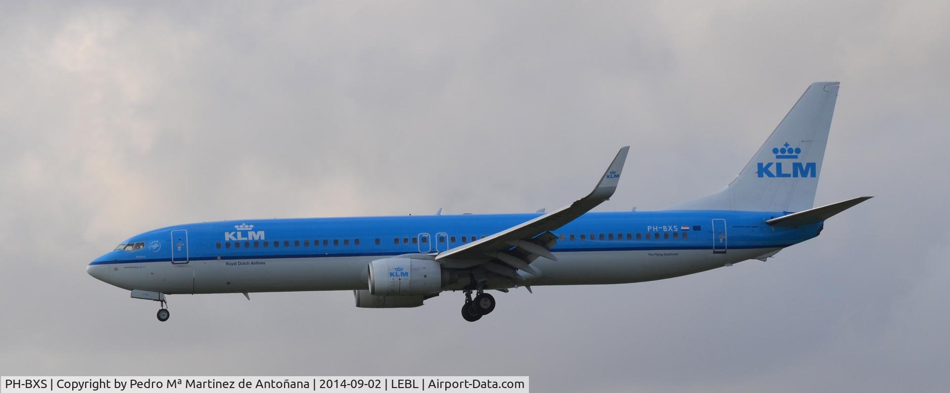 PH-BXS, 2001 Boeing 737-9K2 C/N 29602, El Prat - Barcelona