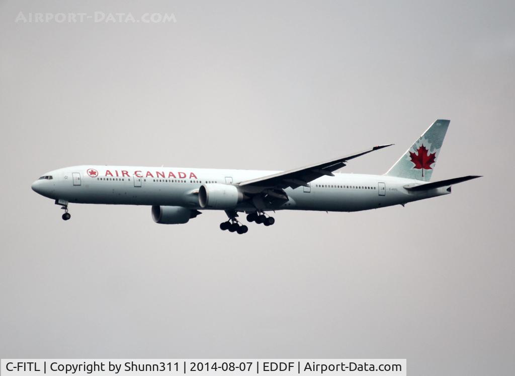 C-FITL, 2007 Boeing 777-333/ER C/N 35256, Landing rwy 25R