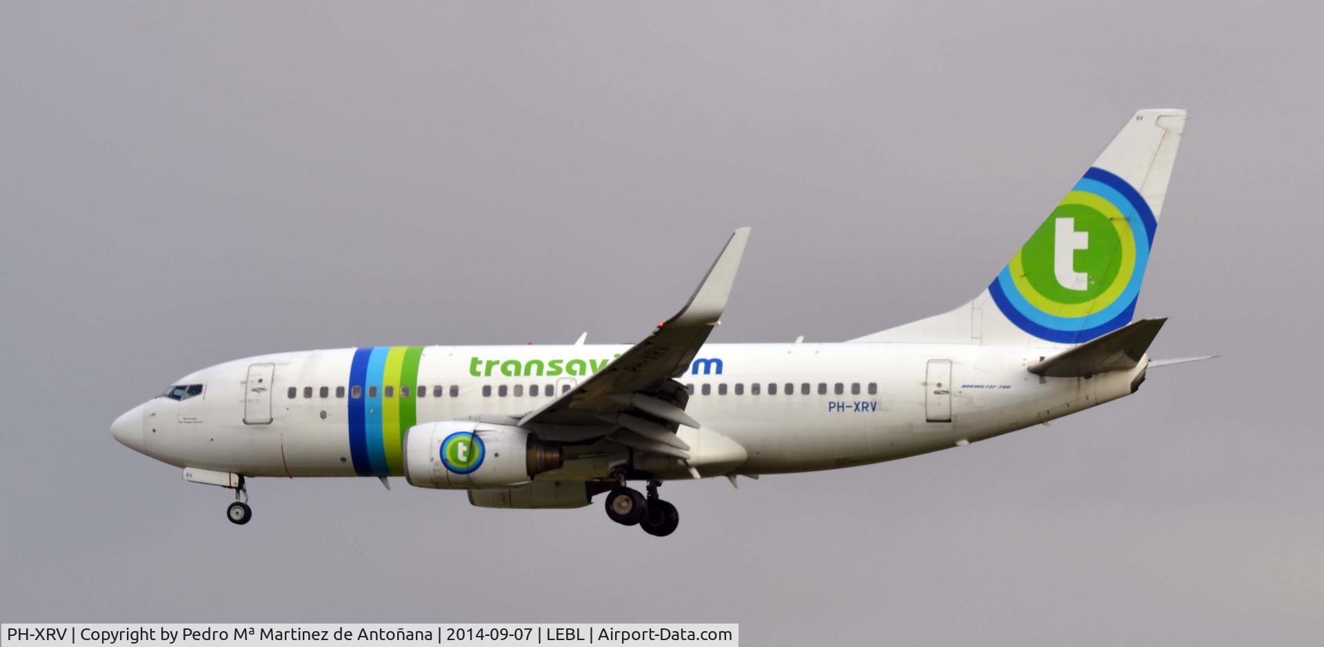 PH-XRV, 2005 Boeing 737-7K2 C/N 34170, El Prat - Barcelona