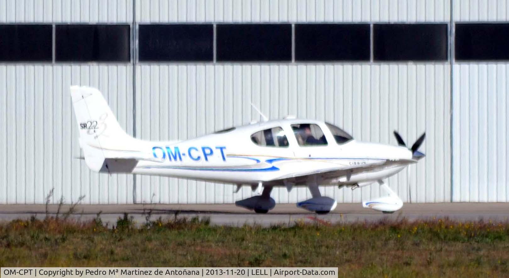 OM-CPT, 2004 Cirrus SR22 G2 C/N 1014, Aeropuerto de Sabadell