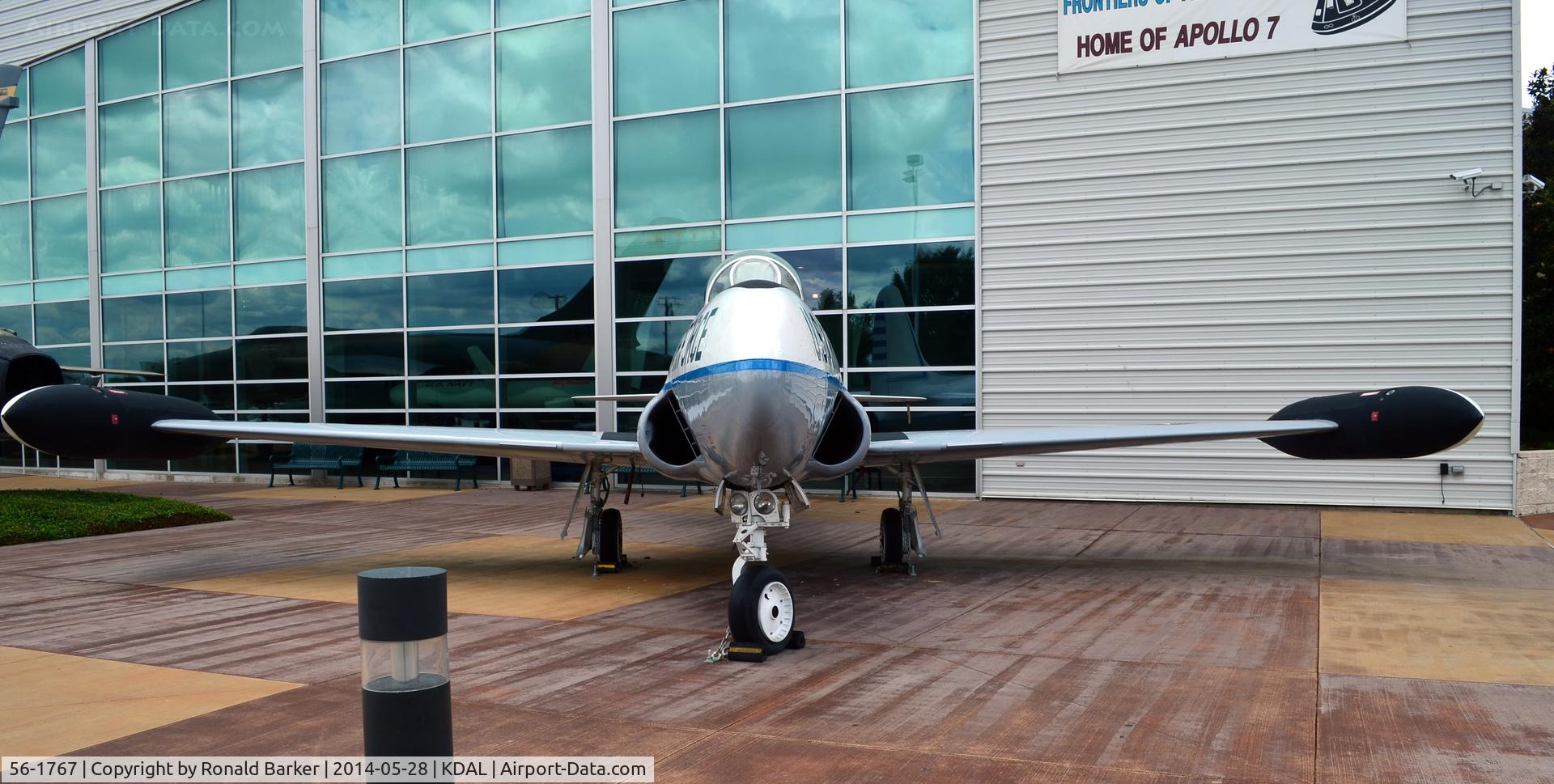 56-1767, 1956 Lockheed T-33A Shooting Star C/N 580-1117, Frontiers of Flight Museum DAL