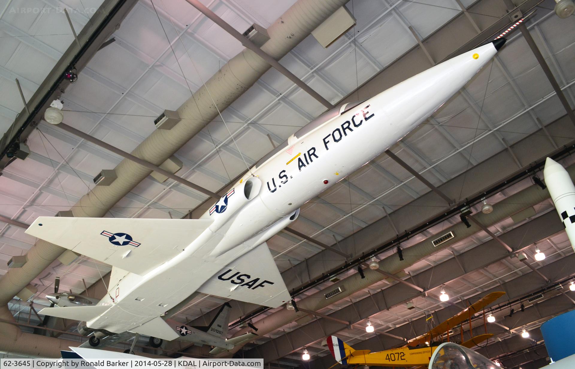 62-3645, 1962 Northrop T-38A Talon C/N N.5350, Frontiers of Flight Museum DAL