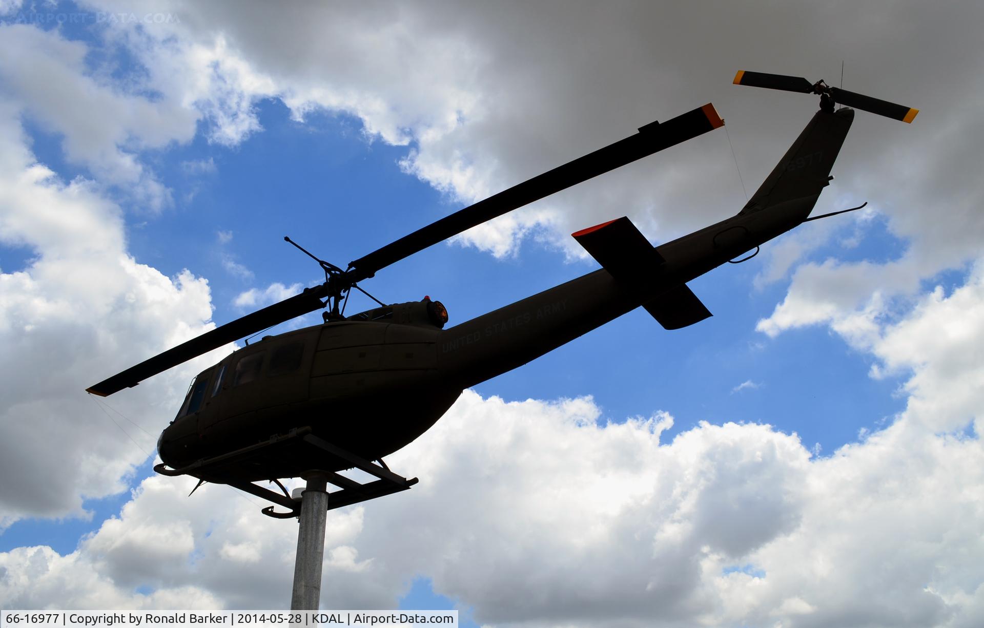 66-16977, 1966 Bell UH-1H Iroquois C/N 9171, Frontiers of Flight Museum DAL