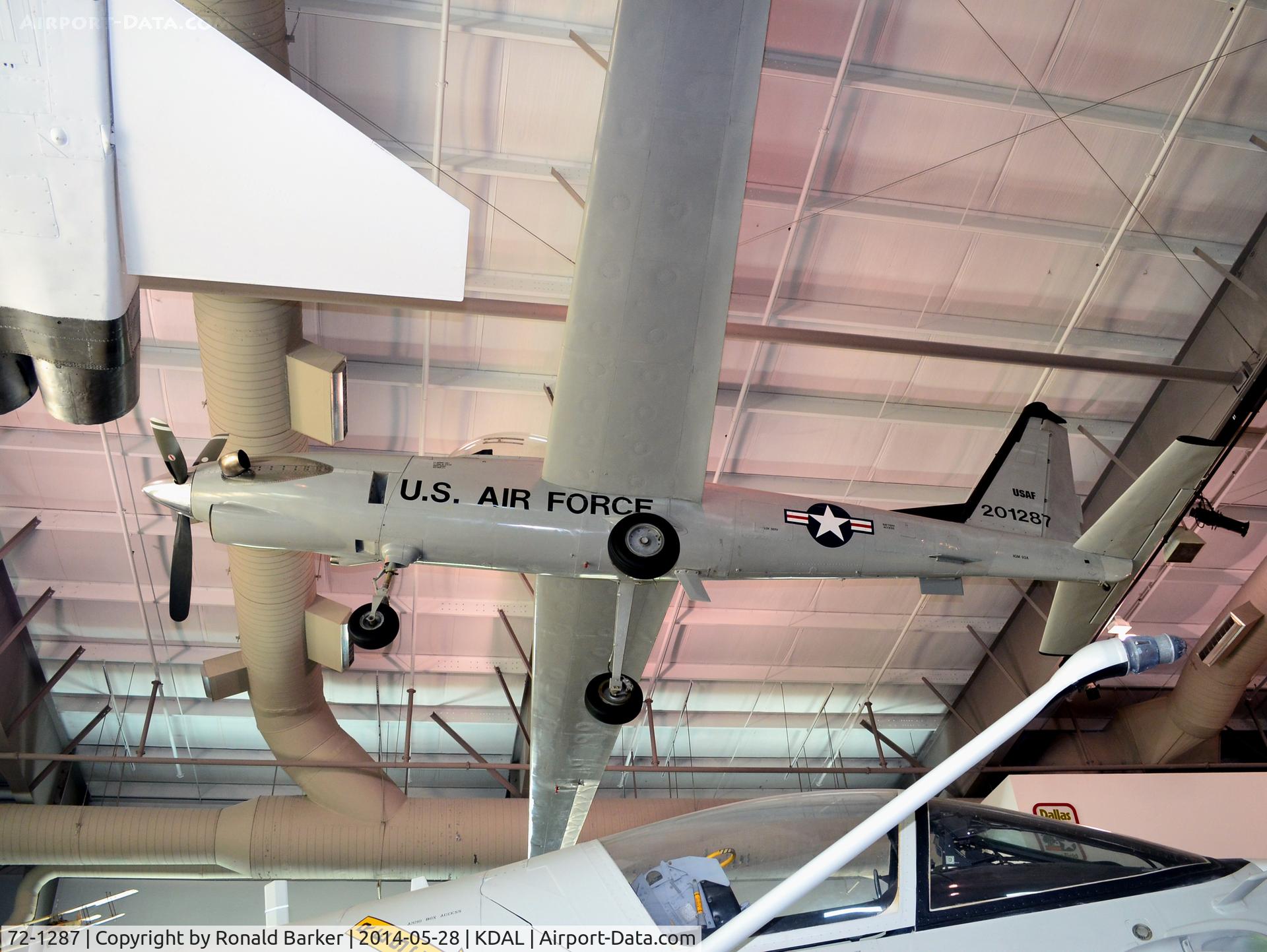 72-1287, 1972 E-Systems XQM-93A, One of two built, Frontiers of Flight Museum DAL