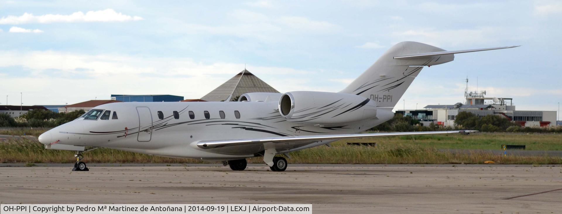 OH-PPI, 2000 Cessna 750 Citation X Citation X C/N 750-0115, Aeropuerto de Santander - Parayas