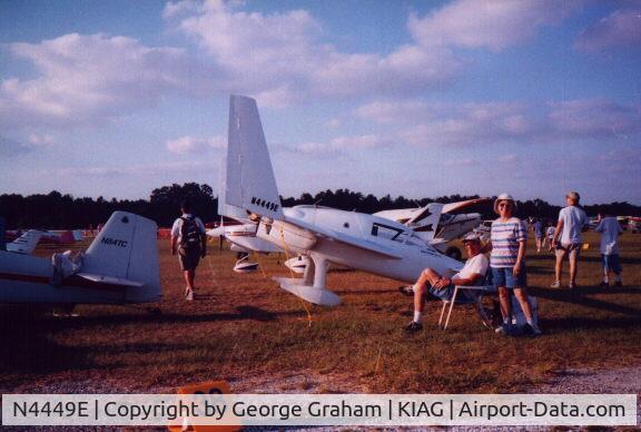 N4449E, 1998 Rutan Long-EZ C/N 001, snapshot