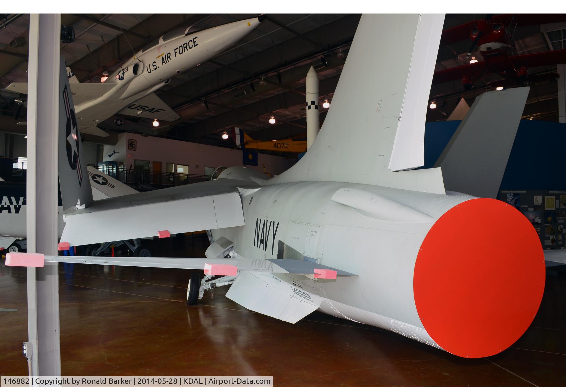 146882, Vought F8U-1P Crusader C/N Not found 146882, Frontiers of Flight Museum DAL