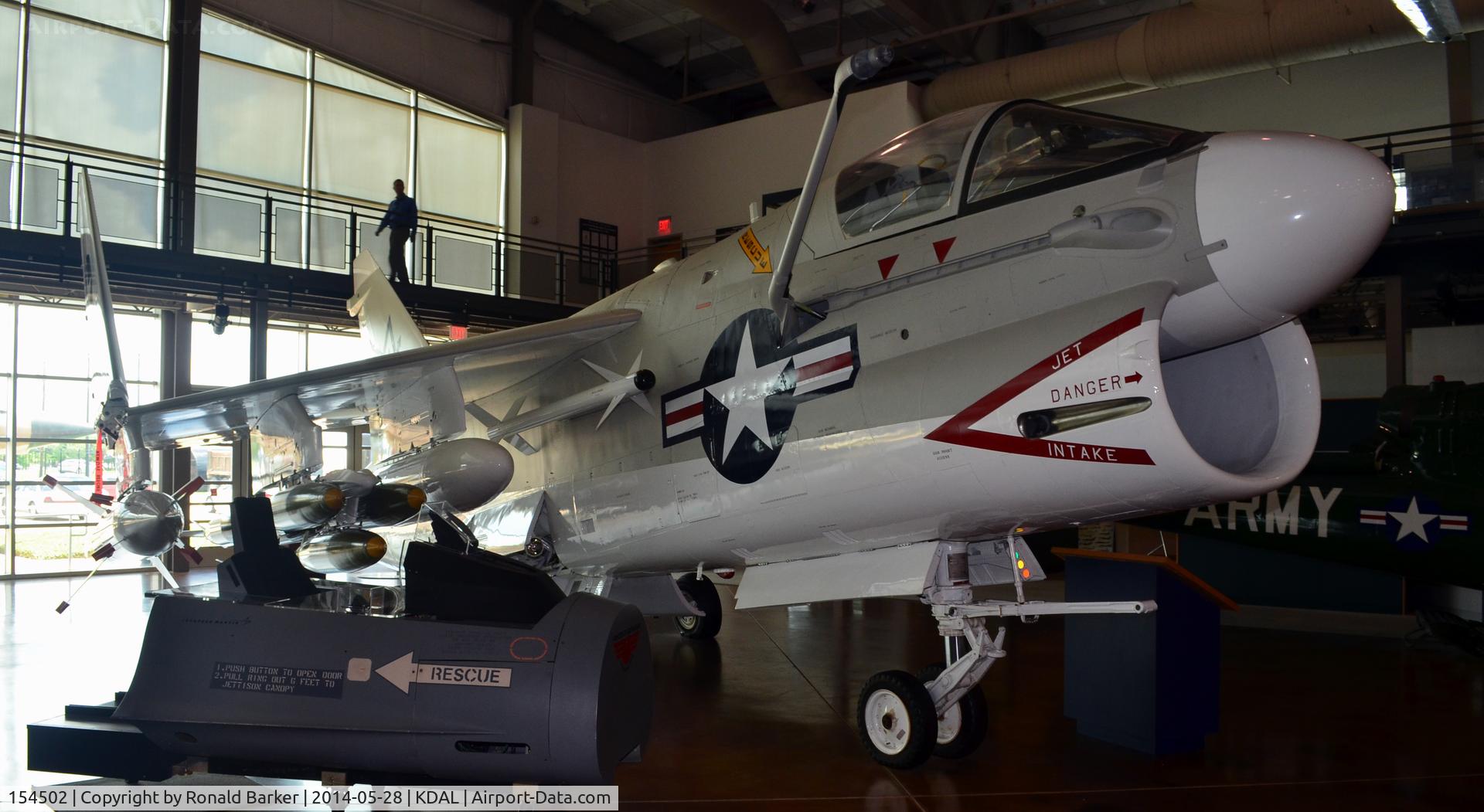 154502, LTV A-7B Corsair II C/N B-142, Frontiers of Flight Museum DAL