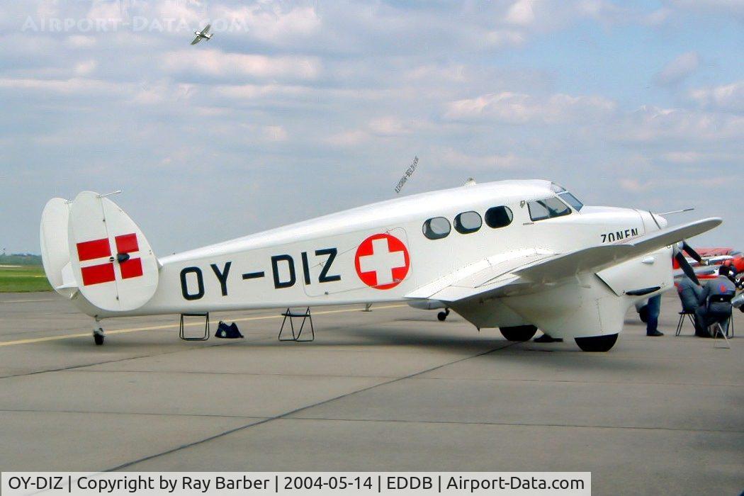 OY-DIZ, 1944 SAI KZ IV C/N 43, S.A.I. KZ. IV [43] (Danmarks Flymuseum) Berlin-Schonefeld~D 14/05/2004