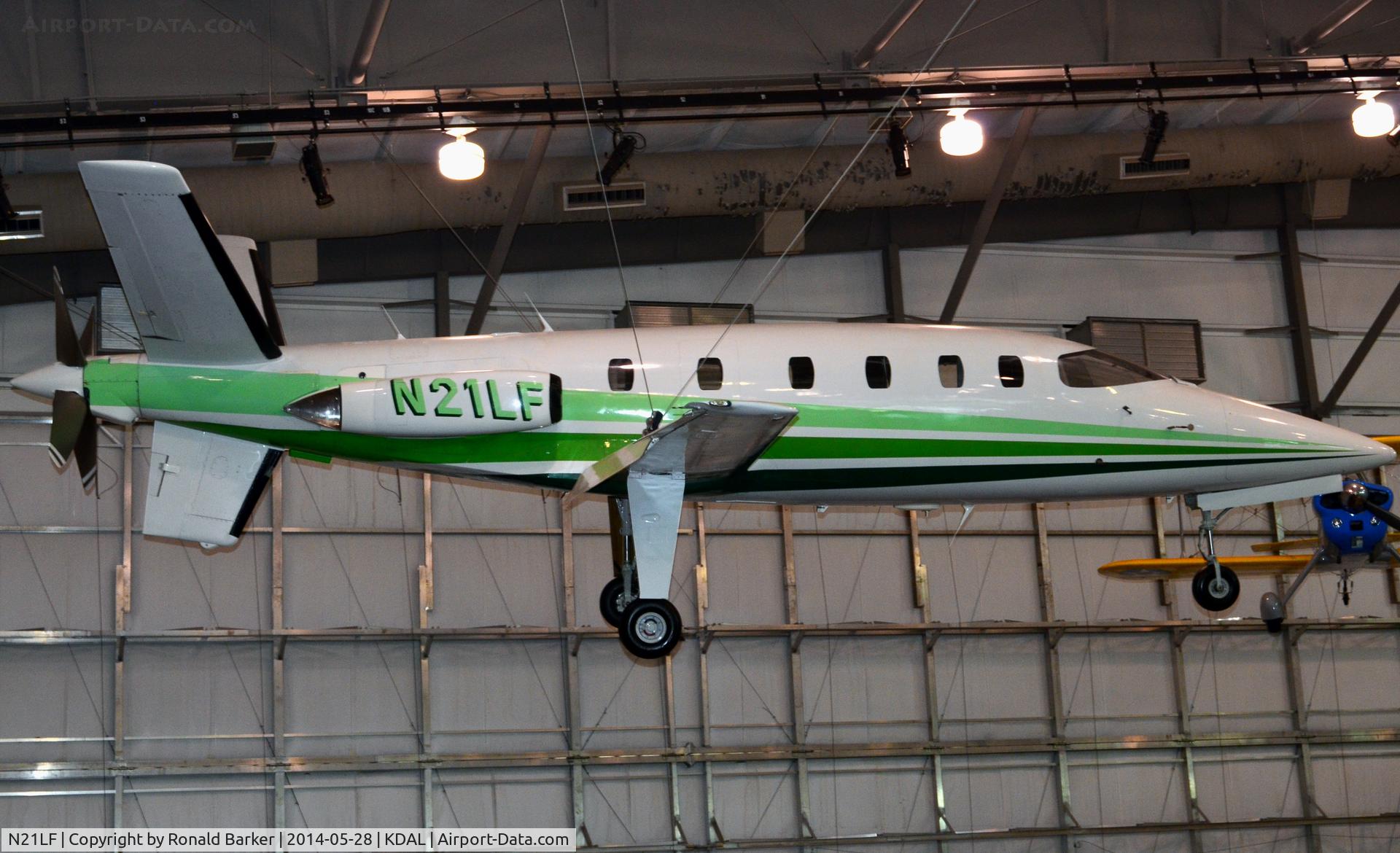 N21LF, 1982 LearAvia Lear Fan 2100 C/N E003, Frontiers of Flight Museum DAL