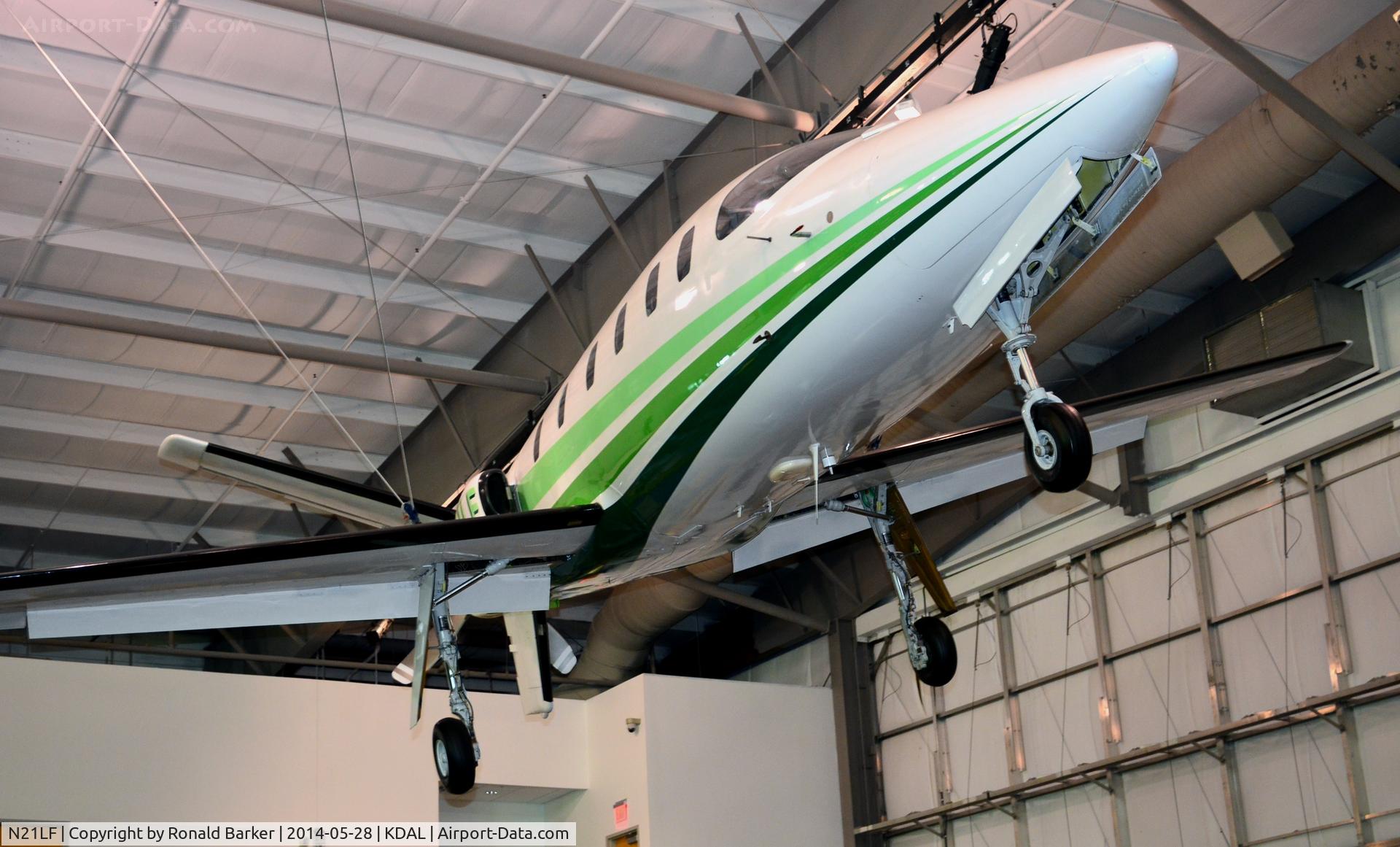 N21LF, 1982 LearAvia Lear Fan 2100 C/N E003, Frontiers of Flight Museum DAL