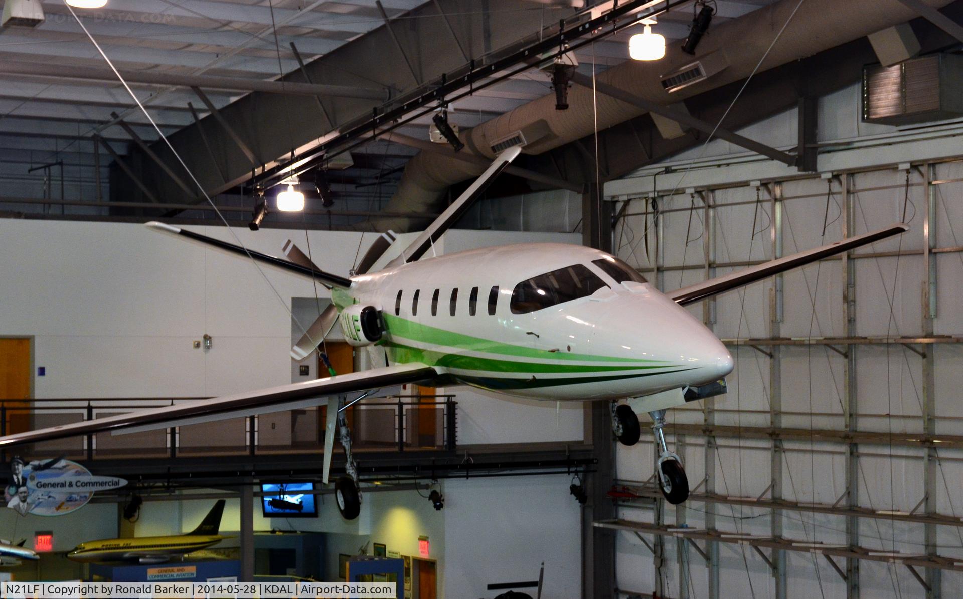 N21LF, 1982 LearAvia Lear Fan 2100 C/N E003, Frontiers of Flight Museum DAL
