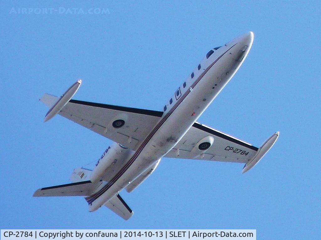 CP-2784, 1985 Israel Aircraft Industries IAI-1124A Westwind II C/N 433, leaving El Trompillo