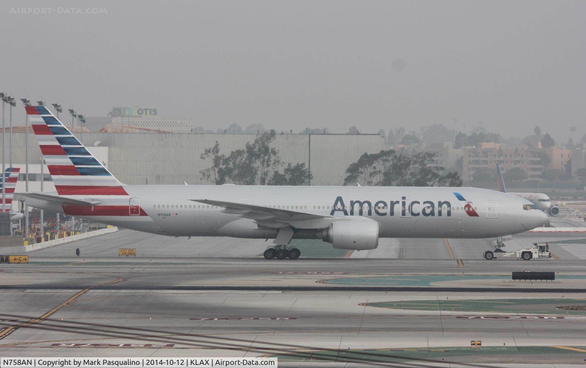 N758AN, 2001 Boeing 777-223 C/N 32637, Boeing 777-200