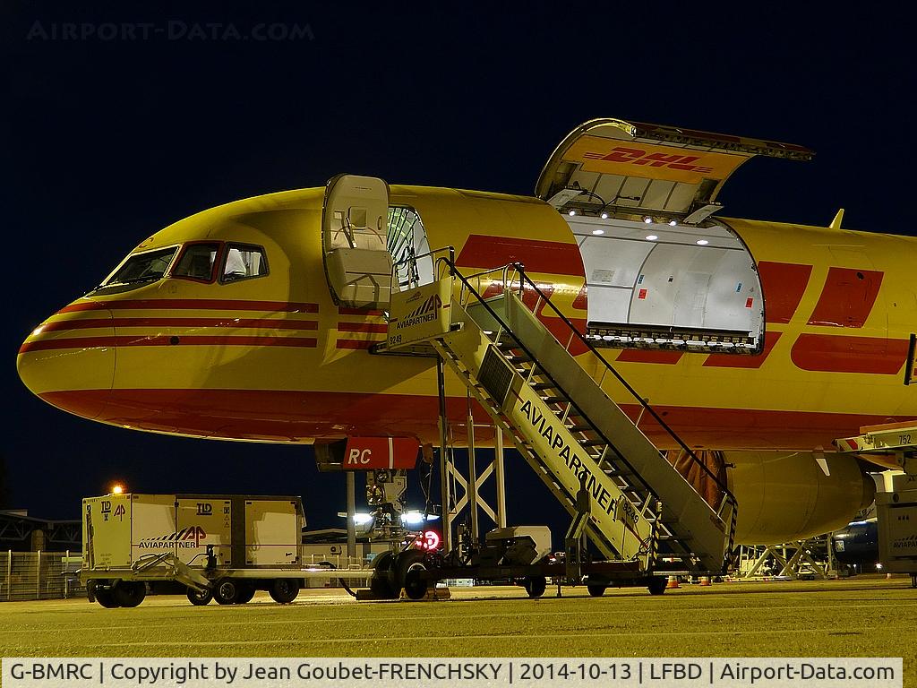G-BMRC, 1988 Boeing 757-236/SF C/N 24072, DHL parking Fox