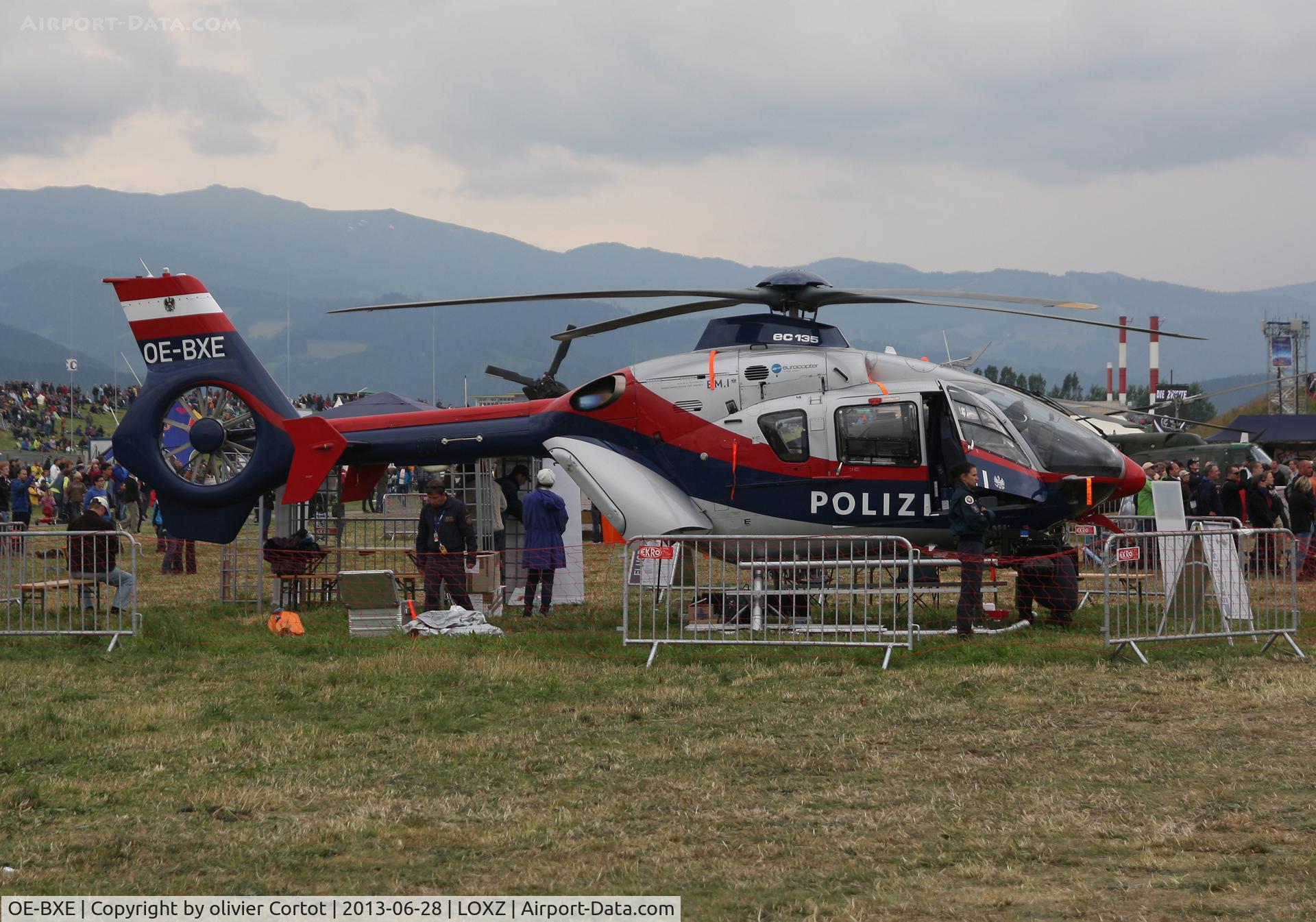 OE-BXE, 2009 Eurocopter EC-135P-2+ C/N 0794, static display, Airpower 13