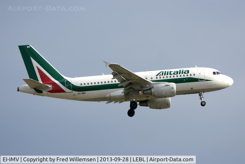 EI-IMV, 2012 Airbus A319-111 C/N 5294, Alitalia