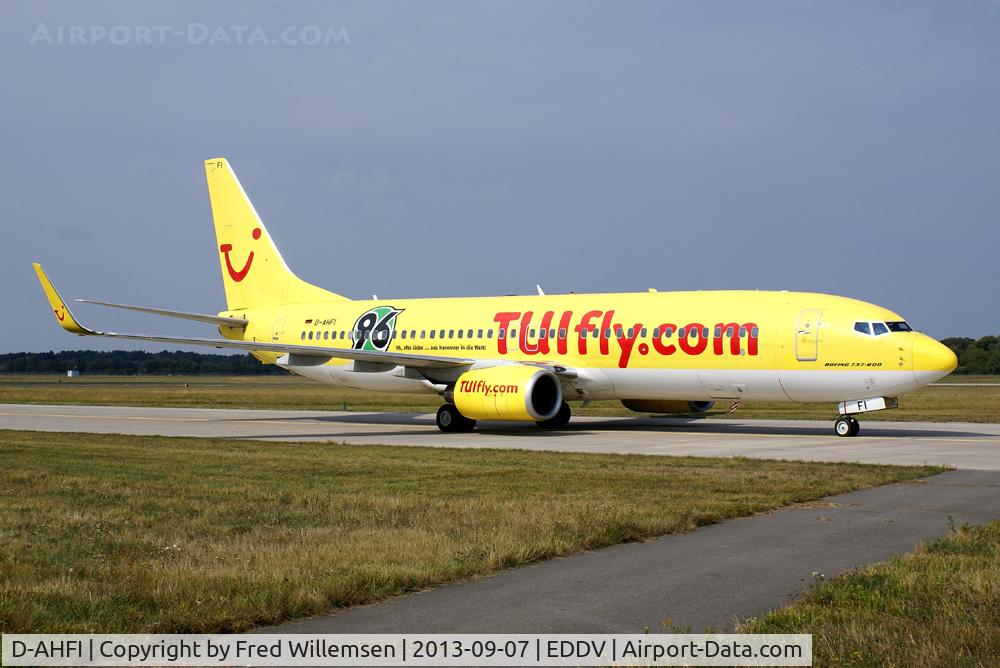 D-AHFI, 1999 Boeing 737-8K5 C/N 27984, TUIfly