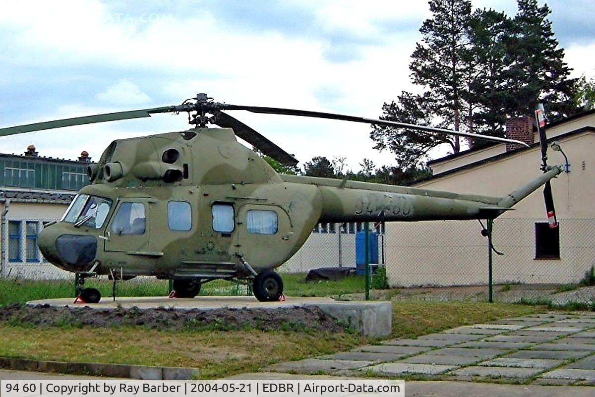 94 60, 1975 Mil Mi-2 Hoplite C/N 562633112, Mil Mi-2S Hoplite [562633112] (German Air Force) Rothenburg-Gorlitz~D 21/05/2004