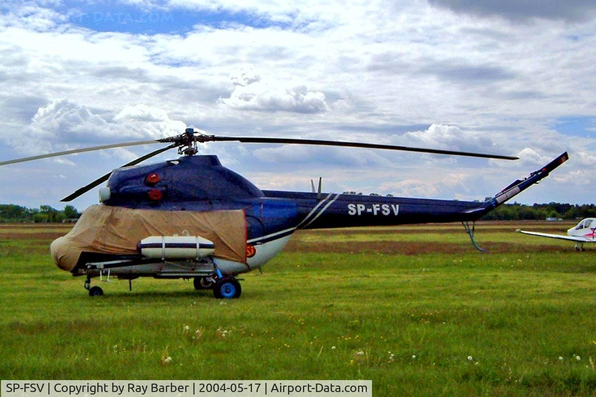 SP-FSV, 1988 Mil Mi-2 Hoplite C/N 5210539038, Mil Mi-2 Hoplite [5210539038] Warsaw-Bemowo~SP 17/05/2004
